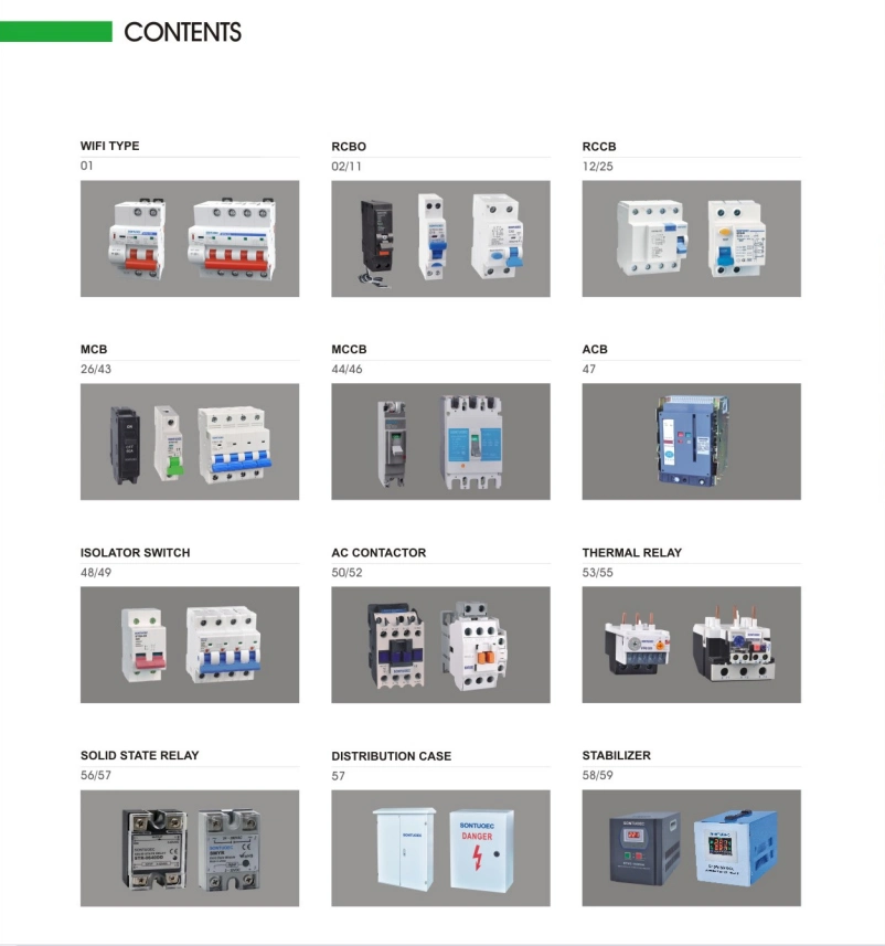 Sontuoec F360-40A Series RCCB Residual Current Circuit Breaker