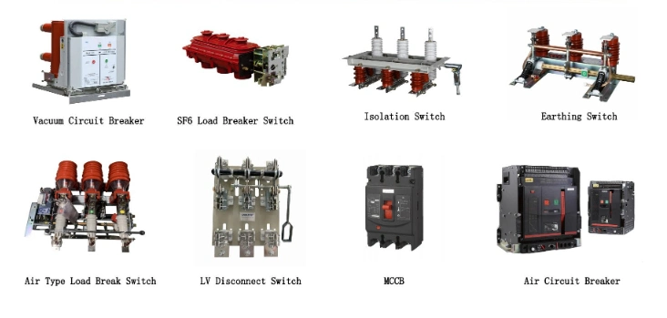 11kv 630A Vacuum Circuit Breaker Fixed/Handcart Type Vcb 1250A