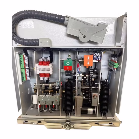 10kV 11kV 12kV MV Mittelspannungsschalter Manueller ausfahrbarer Vakuum-Leistungsschalter Vcb